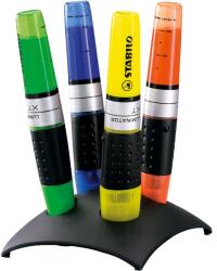 STABILO LUMINATOR tartóval 4db-os szövegkiemelő (7104-2) (7104-2)