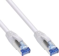 InLine B-76811W hálózati kábel Fehér 1 M Cat6a S/FTP (S-STP) (B-76811W) (B-76811W)