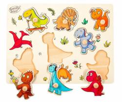 Smily Play Dinoszauruszok - 7 darabos fa puzzle (SPW83809) (SPW83809)