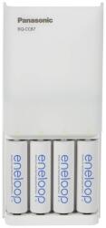 Eneloop Panasonic Eneloop Smart Plus USB Travel BQ-CC87 4x AA/AAA NiMH Akkumulátor Töltő (K-KJ87MCD40USB) (K-KJ87MCD40USB)