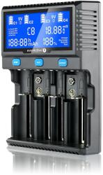 EverActive UC-4200 4x AA/AAA NiMH Akkumulátor töltő (UC4200) (UC4200)