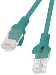 Lanberg U/UTP Cat6 RJ45 Patch Kábel 1.5m 10db - Zöld (PCU6-20CC-0150-G) (PCU6-20CC-0150-G)