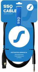 SSQ XLRJS5 XLR apa - 6.35mm Jack apa Kábel (5m) (SS-2062) (SS-2062)