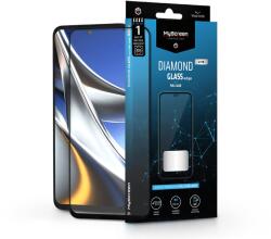 MyScreen Xiaomi Poco X4 5G/X4 Pro 5G edzett üveg képernyővédő fólia - MyScreen Protector Diamond Glass Lite Edge2.5D Full Glue - fekete (MS206174) (MS206174)