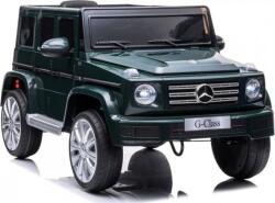 LEAN Toys Mercedes G-Class 7911 Elektromos Kisautó - - 12 V, 2.4 GHz, Szülői Távirányítóval, Nyitható Ajtóval, EVA Kerekekkel, Zöld (7911) (7911)