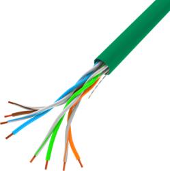 Lanberg U/UTP CAT6 Installációs kábel 305m - Zöld (LCU5-10CC-0305-G) (LCU5-10CC-0305-G)
