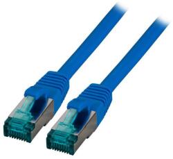 EFB-Elektronik S/FTP CAT6a Patch kábel 5m Kék (MK6001.5BL) (MK6001.5BL)