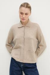 Abercrombie & Fitch pulóver bézs, női, könnyű, KI150-4223 - bézs M