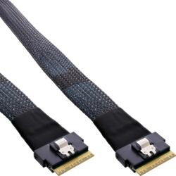 InLine 27647C sorosan kapcsolt SCSi (SAS) kábel 1 M 48 Gbit/s Fekete (27647C) (27647C)