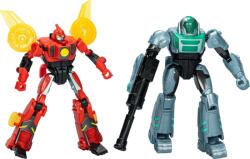 Hasbro Transformers EarthSpark Cyber-Combiner Terran Twitch és Robby Malto akciófigura készlet (F84385L0) (F84385L0)
