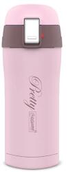 Maestro MR-1643-30C Dupla falú utazó Termosz bögre 300ml - Pink (MR-1643-30C) (MR-1643-30C)