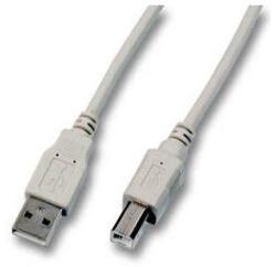 EFB-Elektronik USB2.0 Anschlusskabel A-B, St. -St. , 3, 0m, grau, Classic (K5255.3) (K5255.3)