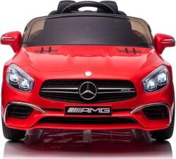 LEAN Toys Mercedes SL65 S 4267 12 V Elektromos Kisautó - 2.4 GHz, Szülői Távirányítóval, Nyitható Ajtóval, EVA Kerekekkel, Lakkozott Piros (4267) (4267)