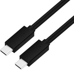 Platinet PUCC5A1B USB kábel 1 M USB 2.0 USB C Fekete (PUCC5A1B) (PUCC5A1B)