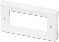 Lindy Blende AV Wand-Doppelbox Für Nicht-Deutsche Wanddosen (60542) (60542)