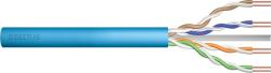 ASSMANN CAT 6A U-UTP installation cable, 500 MHz Dca (LSZH-1), AWG 23/1, 100 m drum, sx, blue (DK-1614-A-VH-1) (DK-1614-A-VH-1)