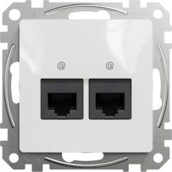Schneider Electric Schneider SDD111452 Sedna fehér SDD 2xRJ45 Cat5e UTP aljzat (SDD111452) (SDD111452)
