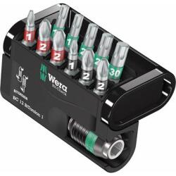Wera Bit-Check 12 BiTorsion 1 05057420001 Bit készlet 12 részes Kereszthornyú Pozidriv, Kereszthornyú Phillips, TORX BiTorsion (05057420001) (05057420001)
