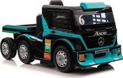 LEAN Toys Mercedes Axor XMX622B Elektromos Kamion 4245 - 24 V, 2 Darab 400 W Motor, LCDKijelzővel, Szülői Távirányítóval, Kék (4245) (4245)