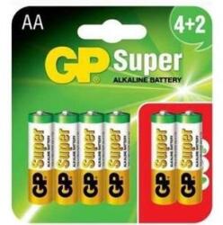 GP Batteries Super alkáli ceruzaelem AA 4+2db (GP15A-BL4+2) (GP15A-BL4+2) (GP15A-BL4+2)