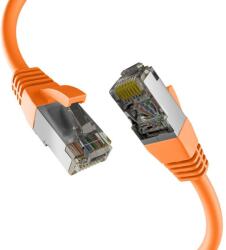 EFB-Elektronik S/FTP CAT8.1 Patch kábel 15m - Narancssárga (EC020200286) (EC020200286)