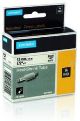 DYMO LM "D1" Feliratozógép szalag nylon 12 mm fekete-fehér (16957) (16957)