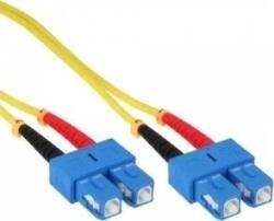 InLine 82925C InfiniBand és száloptikai kábel 0, 5 M 2x SC Sárga (82925C) (82925C)