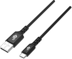 TB AKTBXKUCMISI20B USB-A apa - USB-C apa 2.0 Adat és töltőkábel - Fekete (2m) (AKTBXKUCMISI20B) (AKTBXKUCMISI20B)