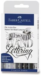 Faber-Castell Pitt Artist Pen Hand Lettering filc, 9 db-os készlet (4005402671182) (4005402671182)