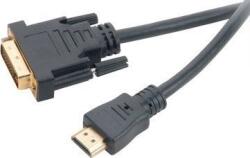 Akasa DVI-D --> HDMI kábel 2m (AK-CBHD06-20BK) (AK-CBHD06-20BK) (AK-CBHD06-20BK)