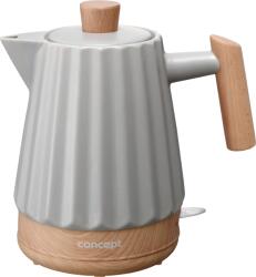 Concept RK0091 Kerámia Vízforraló 1, 5L 1500W Világos szürke (RK0091)