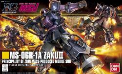 BANDAI HGUC 1/144 MS-06R-1A ZAKU II Gundam figura (GUN57748) (GUN57748)