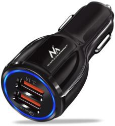 Maclean MCE478B Autós 2xUSB Töltő (5V / 3.1A) (MCE478B) (MCE478B)