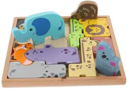 Trefl Zoo crew - 11 darabos fa puzzle (61639) (61639)