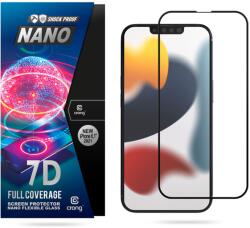 CRONG 7D Nano Full Coverage Apple iPhone 14 / 13 / 13 Pro rugalmas üveg képernyővédő fólia (CRG-7DNANO-IP13P) (CRG-7DNANO-IP13P)