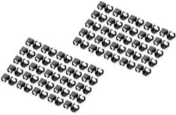 ASSMANN Colorclips F Patch Cables Black For Rj45-cable 100 Pcs (a-cc-bl) (a-cc-bl)