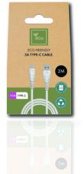 BIOnd USB - Type-C kábel Környezetbarát, lebomló anyagokból 2m (BIO-20-TC) (BIO-20-TC) (BIO-20-TC)