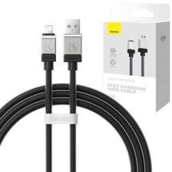 Baseus USB-C - Lightning kábel 2.4A 1m fekete (CAKW000401) (CAKW000401) (CAKW000401)