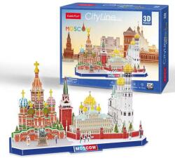 CubicFun City Line Moszkva - 204 darabos 3D puzzle (3D-MC266) (3D-MC266)