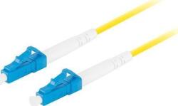Lanberg Optikai patch SM LC/UPC-LC/UPC szimplex 1m LSZH G657A1 3.0mm sárga (FO-LULU-SS11-0010-YE) (FO-LULU-SS11-0010-YE)
