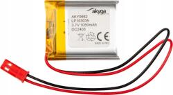 Akyga Lithium Polymer Battery Akyga AKY0662 LP103035 Li-Po 3.7V/1050mAh PCM JST 2.54 2-Pin Connector 150mm (AKY0662) (AKY0662)