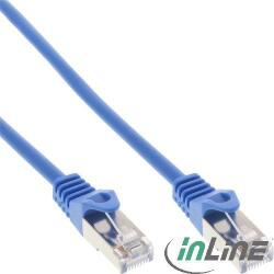 InLine 72511B hálózati kábel Kék 1 M Cat5e SF/UTP (S-FTP) (72511B) (72511B)