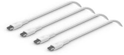Belkin BoostCharge USB-C - USB-C harisnyázott kábel 2db, 1m fehér (CAB004bt1MWH2PK) (CAB004bt1MWH2PK) (CAB004bt1MWH2PK)