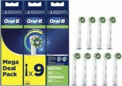 Oral-B CrossAction 80339536 fogkefe fej 9 db Fehér (S7604081) (S7604081)
