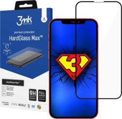 3mk Protection HardGlass Max edzett üvegfólia 9H Fekete Apple iPhone 13 Pro (3mk HardGlass Max(155)) (3mk HardGlass Max(155))