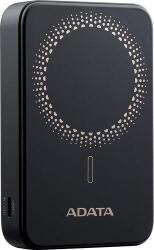 ADATA PR100-12BK külső akkumulátor Lítium-polimer (LiPo) 10000 mAh Vezeték nélkül tölthető Fekete (PR100-12BK) (PR100-12BK)