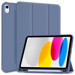 Haffner Apple iPad 10.9 (2022) tablet tok (Smart Case) on/off funkcióval, Apple Pencil tartóval - blue (ECO csomagolás) (FN0482) (FN0482)
