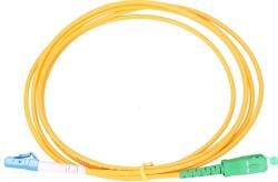 Extralink PATCHCORD SC/APC-LC/UPC SM G. 652D SIMPLEX 15M InfiniBand és száloptikai kábel FTTH Sárga (EX. 9212) (EX.9212)