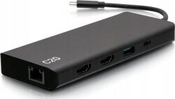 C2G C2G54488 Vezetékes USB 3.2 Gen 1 (3.1 Gen 1) Type-C Fekete (C2G54488) (C2G54488)