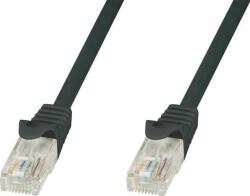 TECHLY ICOC CCA5U-005-BKT hálózati kábel Fekete 0, 5 M Cat5e U/UTP (UTP) (024070) (024070)